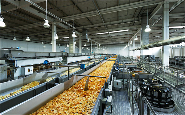 Как делают картофельные чипсы— промышленный туризм